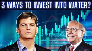 Dr Michael Burry is investing into WATER  Top 5 Water Stocks [upl. by Yvan]