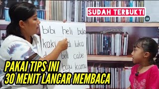 🔴PAKAI TIPS INI ❗ 30 MENIT LANCAR MEMBACA MENGGUNAKAN KALENDER BEKAS caracepatmembaca [upl. by Neira82]