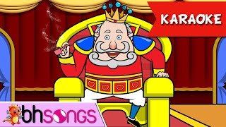 Old King Cole Karaoke  Nursery Rhymes  Kids Songs Ultra 4K Music Video [upl. by Coheman]