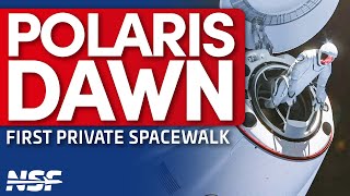 First Commercial Spacewalk  Polaris Dawn Performs EVA with SpaceX Dragon [upl. by Hayashi]