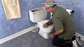 How to Install a Toilet  The Best Complete Toilet Replacement  Part 1 of 3 [upl. by Oinota]