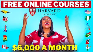 10 FREE Online Courses From Harvard University That Can Pay You US6000 A Month With A Side Hustle [upl. by Turnheim138]