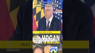 Former Gov Larry Hogan projected winner in Republican primary for Maryland Senate [upl. by Hallagan311]