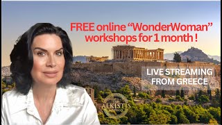 YOU ARE INVITED TO MY WEEKLY ONLINE WORKSHOPS FOR FREE WONDERWOMANquot WEDNESDAYS [upl. by Aveneg]