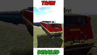 Train Derailed in Indian Bike Driving 3D [upl. by Dnumde]