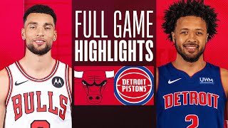 BULLS at PISTONS  FULL GAME HIGHLIGHTS  October 28 2023 [upl. by Nerak871]