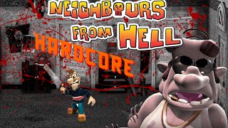 Прямиком в Ад Как достать соседа Хардкор Neighbours From Hell Hardcore КДСХ прохождение обзор демо [upl. by Aehtorod60]