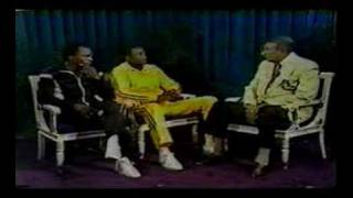 LeonardHearns Sept 1981 Howard Cosell interviews them [upl. by Einnaf]