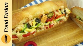 Cold Sandwich Recipe by Food Fusion [upl. by Disini]