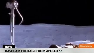 Moon Landing Footage From Apollo 11 Dashcam [upl. by Nile943]