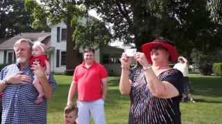 Military sons surprise parents by coming home and marching in hometown 4th of July parade [upl. by Rosen]