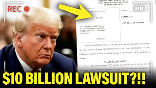 WTF Trump FILES 10 BILLION LAWSUIT as Campaign SINKS [upl. by Liddy]