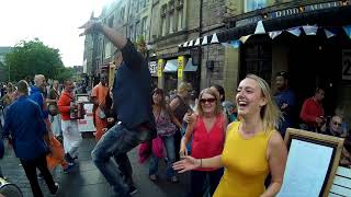 Govinda Prabhu Chants Hare Krishna with Harinama Ruci at Edinburgh Fringe Festival  Day 2 [upl. by Nossah]