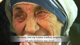 Matka Teresa z Kalkuty  kilka słów o Miłości [upl. by Oirom]