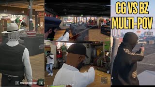 CG Smoke BZ When They Try To Hold Them Up In Clothing Store MultiPOV  Prodigy RP  GTA 5 [upl. by Assyle]