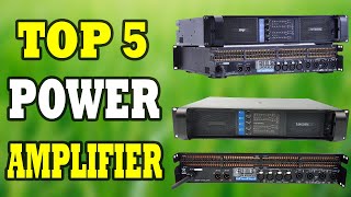 Top 5 Power Amplifier in 2023  Best Power Amplifiers Collection [upl. by Tombaugh524]