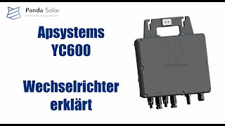 Apsystems YC600 Modulwechselrichter Installation Deutsch [upl. by Etnaid817]