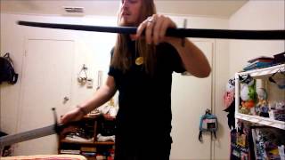 Review  Cold Steel Polypropylene Bokken [upl. by Okimuk]