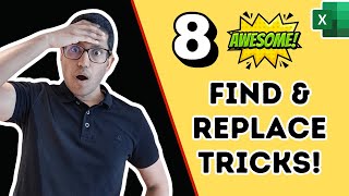 8 Awesome Find and Replace Tricks in Excel Advanced [upl. by Maribel]