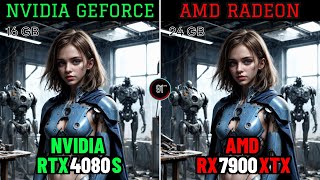 AMD RX 7900 XTX vs NVIDIA RTX 4080S Epic Gaming Showdown [upl. by Karlow]