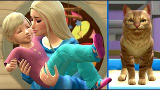 Can my teen sim raise her toddler in secret  Sims 4 Teen mum challenge [upl. by Roos]