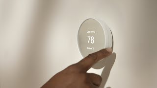 How to adjust the temperature and change modes on your Nest Thermostat display [upl. by Hairu968]