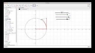 ¿Qué es un radián Actividades con GeoGebra [upl. by Eniledgam961]