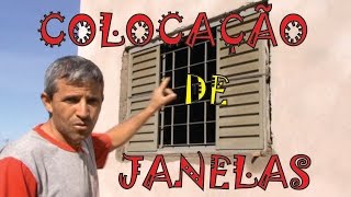 COLOCAÇÃO DE JANELA E VENEZIANA NA CASA PASSO A PASSO [upl. by Naicad]