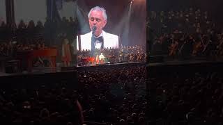 “Hallelujah” by Andrea Bocelli and Virginia Bocelli at Madison Square Garden 121422 [upl. by Notniuqal302]