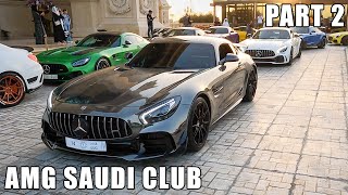 Our First Car Gathering in Qatar for AMGGT Saudi Club  Part 2  Semi Sponsored by 974 Exotics [upl. by Ive]