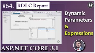 64 Add dynamic parameters and expressions in RDLC Report  A StepbyStep Guide 🚀  RDLC Report [upl. by Yrred385]