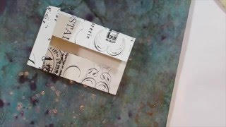 How To Make Gusseted Paper Pockets [upl. by Arrad931]