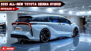 AllNew 2025 Toyota Sienna Hybrid Revealed Hybrid Minivan Revolution [upl. by Eustis]