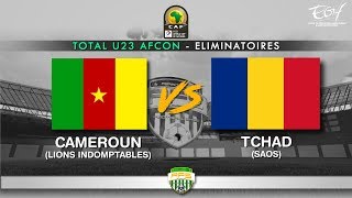 CAMEROUN 30 TCHAD AFCON U23 EGYPT 2019  16112018 [upl. by God]