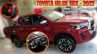 HILUX SRX 2022 CABINE DUPLA 4X4 28 DIESEL – COM MAIS TECNOLOGIA [upl. by Wack]