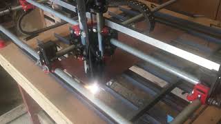 MPCNC plasma cutting steel [upl. by Saks919]