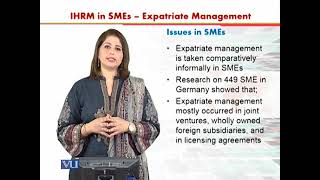 IHRM  Expatriate Management  International Human Resource Management  HRM630Topic046 [upl. by Nodyarb]