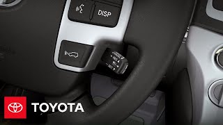 2013 Land Cruiser HowTo Dynamic Radar Cruise Control  Toyota [upl. by Salaidh]