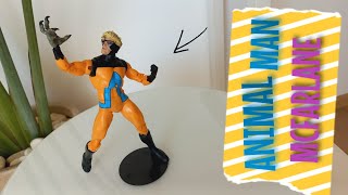 ANIMAL MAN MCFARLANE TOYS  THE HUMAN ZOO HOMEMANIMAL  DC MULTIVERSE REVIEW33 [upl. by Zorah]