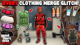 Every Clothing Merge Glitch In GTA 5 Online [upl. by Phillane]