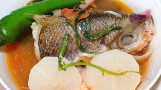 How to Cook Sinigang sa Miso Recipe  English [upl. by Oletha298]