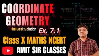 CLASS 10TH MATHS CHAPTER 7  EXERCISE 71  COORDINATE GEOMETRY  CBSE  NCERT [upl. by Niles757]