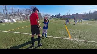 escuela de futbol de carabanchel vs san Cristóbal de los Ángeles 42 gana la escuela 1 parte [upl. by Aita]