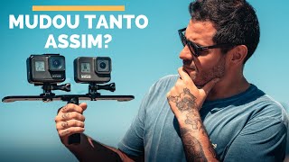 GoPro HERO 8 vs HERO 7  Vale a pena trocar [upl. by Jard]