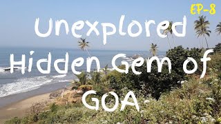 GOA  Hidden places of Goa  Famous Foreigner Beach  Vagator Beach  Ozran Cliff  Goa Vlog [upl. by Bar]