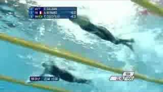 Swimming  Mens 100M Freestyle Final  Beijing 2008 Summer Olympic Games [upl. by Eiltan]