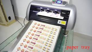 Foison auto feeding digital cutter Z13 new version display [upl. by Ynafets]