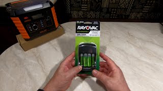 RAYOVAC Rechargeable Batteries with Charger [upl. by Coumas]