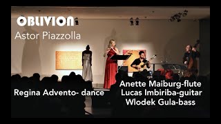 Astor Piazzolla Oblivion Flute Tango Argentina [upl. by Greyson490]