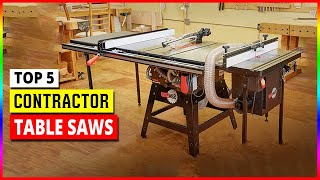 Top 5 Best Contractor Table Saws in 2024 [upl. by Hgielar]